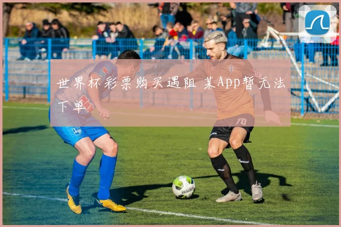 世界杯彩票购买遇阻 某App暂无法下单